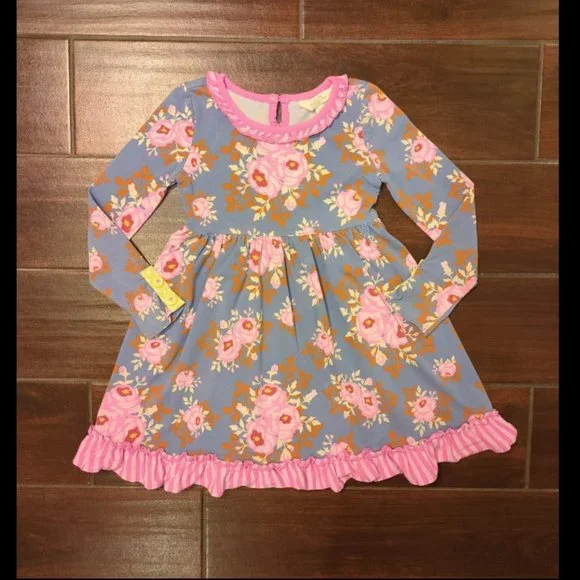 Matilda Jane Dresses | 4 Matilda Jane Make Believe Fairy Tales Dress | Color: Pink/Purple | Size: 4g | Ansimmons22's Closet